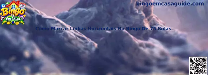 Como marcar linhas horizontais no bingo